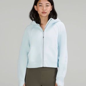 Lululemon Scuba Oversized Full Zip - powder blue color